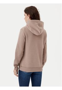 Calvin Klein Jeans Bluza Monologo J20J223536 Beżowy Regular Fit. Kolor: beżowy. Materiał: syntetyk, bawełna #3