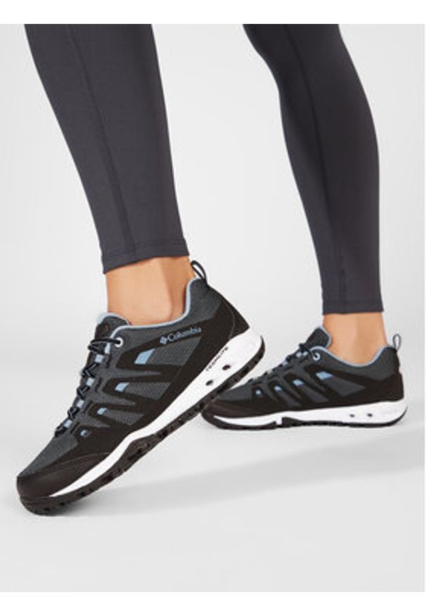 columbia - Columbia Trekkingi Vapor Vent BL4524 Czarny. Kolor: czarny. Materiał: materiał