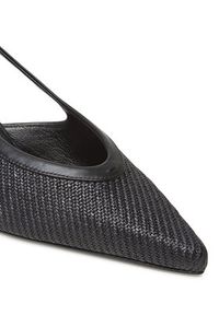 Max Mara Szpilki Strawpump 2514521312600 Czarny. Kolor: czarny. Materiał: materiał. Obcas: na szpilce #6