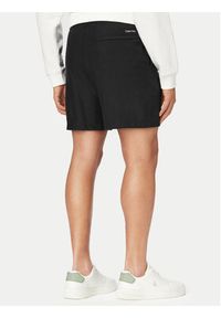 Calvin Klein Jeans Szorty sportowe Terry LV04RF275G Czarny Regular Fit. Kolor: czarny. Materiał: bawełna. Styl: sportowy #4