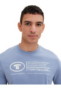 Tom Tailor T-Shirt 1035611 Błękitny Regular Fit. Kolor: niebieski. Materiał: bawełna #7