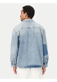 Tommy Jeans Koszula jeansowa DM0DM23269 Niebieski Relaxed Fit. Kolor: niebieski. Materiał: bawełna #2