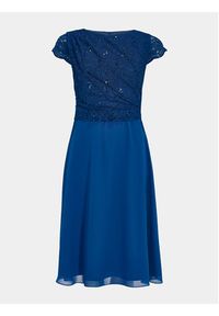 Swing Sukienka koktajlowa 5AF06400 Niebieski Regular Fit. Kolor: niebieski. Materiał: syntetyk. Styl: wizytowy #2