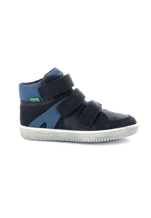 Kickers - Buty miejskie dziecięce KICKERS LOHAN. Kolor: niebieski