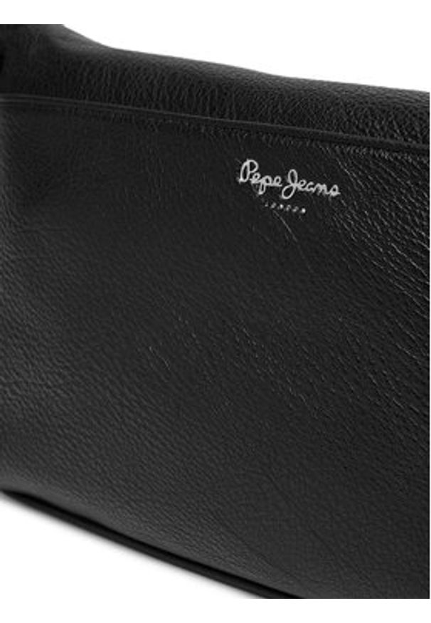 Pepe Jeans Torebka PL031586 Czarny. Kolor: czarny. Materiał: skórzane