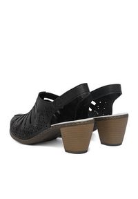 Rieker Sandały CEO-40959-00 Czarny. Kolor: czarny. Materiał: skóra #3