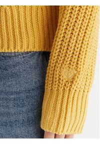 Roxy Sweter Coming Home ERJSW03666 Żółty Regular Fit. Kolor: żółty. Materiał: akryl #2