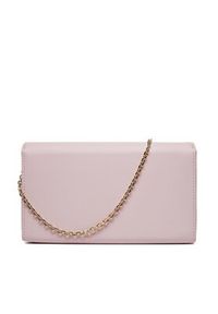 Love Moschino - LOVE MOSCHINO Torebka JC4293PP0IKK160A Różowy. Kolor: różowy. Materiał: skórzane