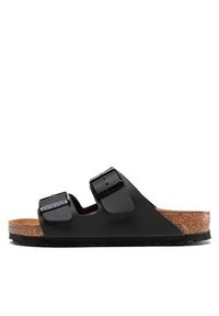 Birkenstock Klapki Arizona Birko-Flor 051791 Czarny. Kolor: czarny. Materiał: skóra