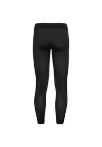Odlo - Spodnie termoaktywne męskie z wełną merino Kinship Performance Wool Warm. Kolor: czarny. Materiał: wełna