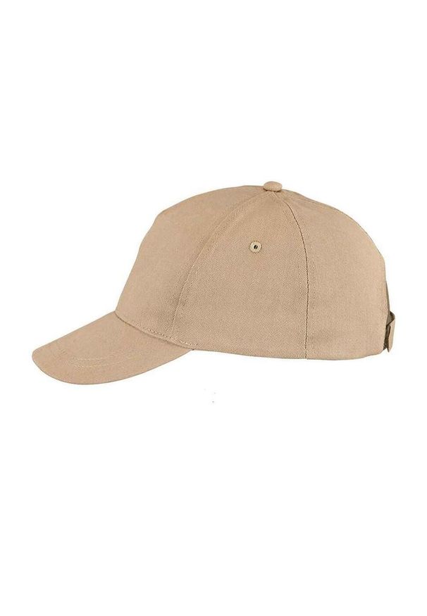 SOL'S - Buzz 5 Panel Baseball Cap. Kolor: beżowy