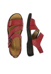 Rieker Sandały CEO-64573-33 Czerwony. Kolor: czerwony. Materiał: skóra #4