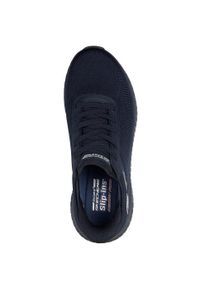 skechers - Adidasy Skechers Bob Squad Chaos - Solid Step, Mężczyźni. Kolor: niebieski. Materiał: materiał. Sport: fitness