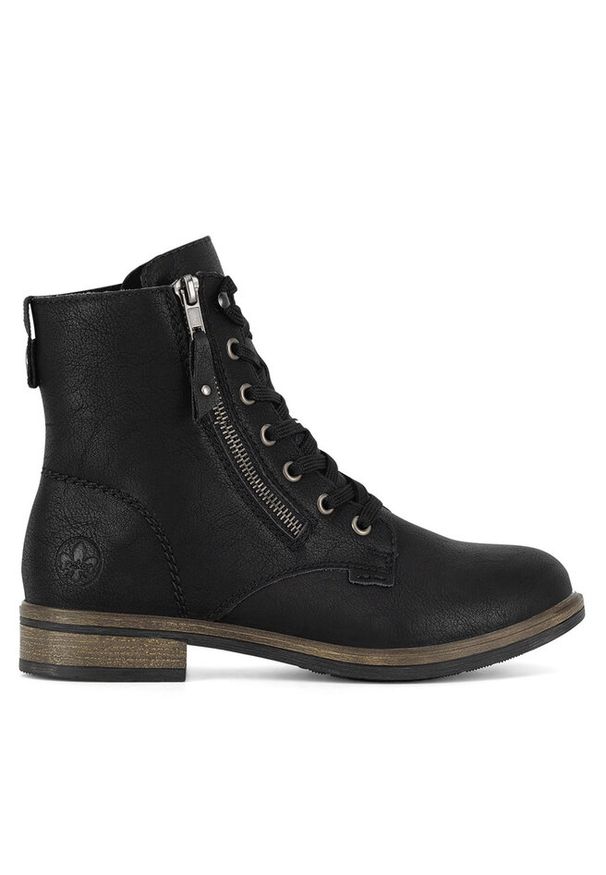 Trzewiki Rieker. Kolor: czarny