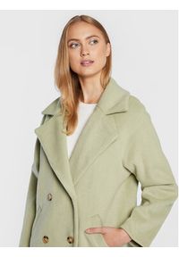 Glamorous Płaszcz przejściowy KA6826A Zielony Regular Fit. Kolor: zielony. Materiał: syntetyk