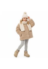 Big-Star - Beżowe Śniegowce Big Star Ocieplane Buty Dziecięce. Kolor: beżowy. Materiał: materiał. Sezon: zima. Styl: klasyczny, elegancki #8