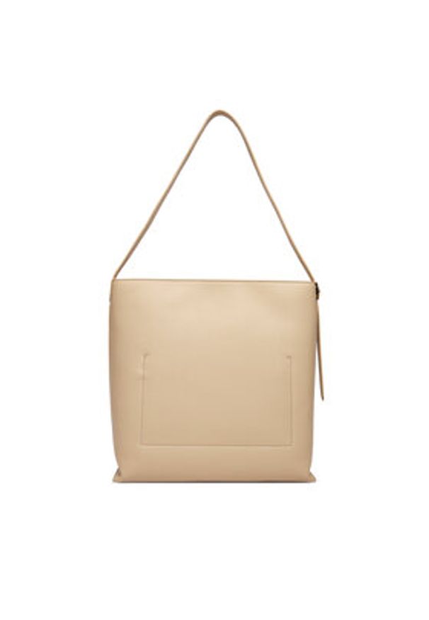 Coccinelle Torebka U4K Coccinelle C-Me Lock E1 U4K 13 01 01 Beżowy. Kolor: beżowy. Materiał: skórzane