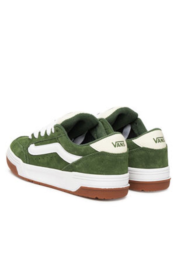 Vans Sneakersy Hylane VN000D1JKGR1 Khaki. Kolor: brązowy. Materiał: zamsz, skóra