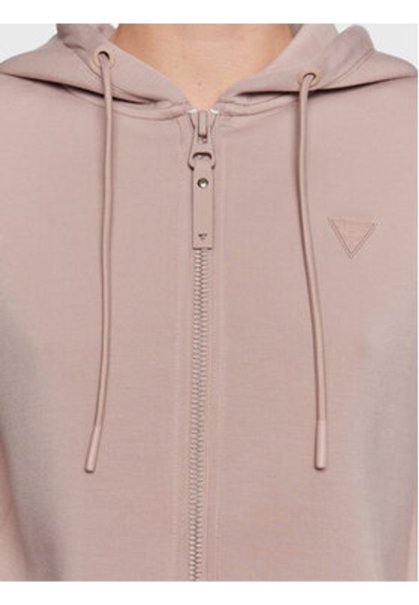 Guess Bluza Allie V3RQ11 K7UW2 Różowy Regular Fit. Kolor: różowy. Materiał: wiskoza