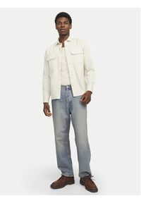 Jack & Jones Koszula jeansowa Travis 12269262 Beżowy Comfort Fit. Kolor: beżowy. Materiał: bawełna #5
