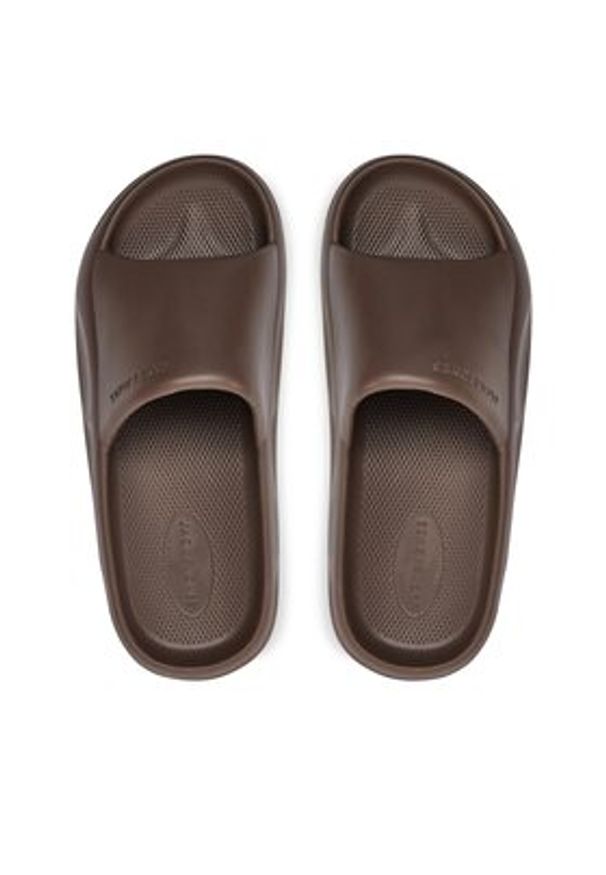 Jack & Jones - Jack&Jones Klapki Jfwstatus 12251282 Brązowy. Kolor: brązowy