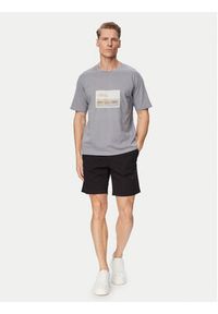 Jack & Jones T-Shirt Montauk Photo 12290890 Niebieski Regular Fit. Kolor: niebieski. Materiał: bawełna #3