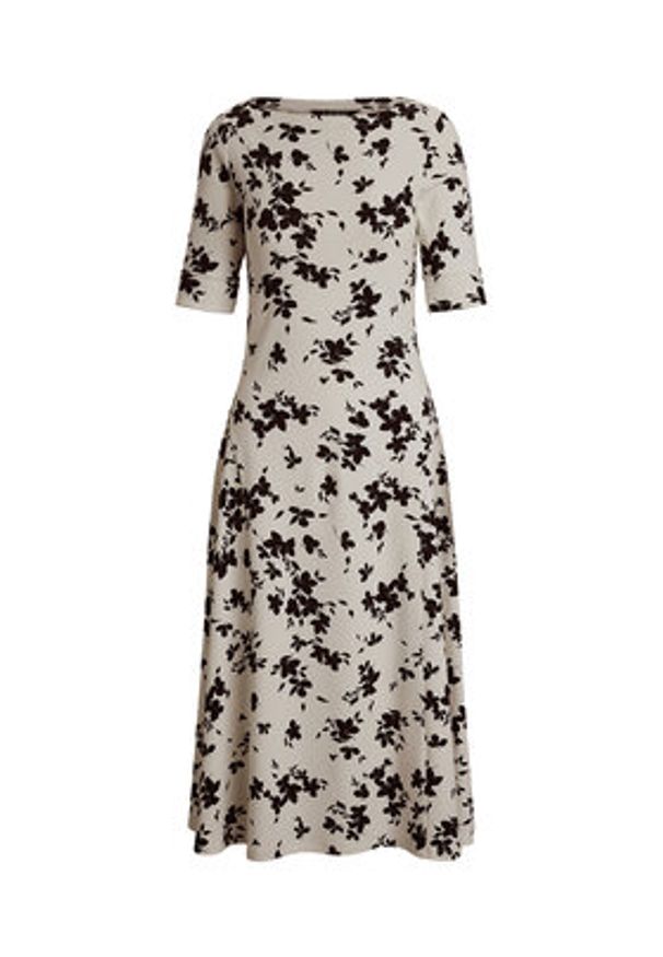Lauren Ralph Lauren - LAUREN RALPH LAUREN Sukienka codzienna 250964093001 Biały Regular Fit. Okazja: na co dzień. Kolor: biały. Materiał: bawełna. Typ sukienki: proste. Styl: casual