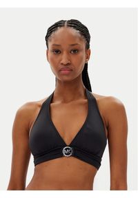 MICHAEL Michael Kors Góra od bikini MM7M275 Czarny. Kolor: czarny. Materiał: syntetyk
