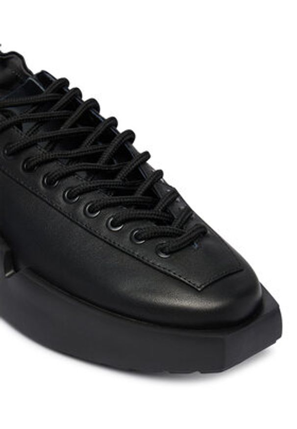 United Nude Sneakersy Mega Lacey 109950116 Czarny. Kolor: czarny. Materiał: skóra