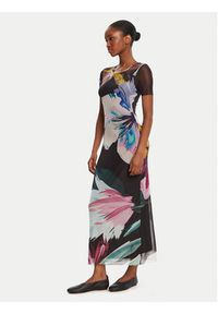 Desigual Sukienka codzienna Bernadette 25WWVK19 Kolorowy Slim Fit. Okazja: na co dzień. Materiał: syntetyk. Wzór: kolorowy. Typ sukienki: proste. Styl: casual