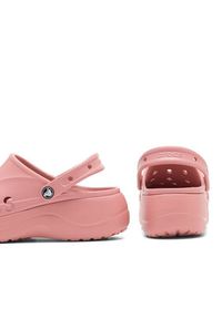 Crocs Klapki BAYA PLATFORM CLOG 208186-682 Różowy. Kolor: różowy. Materiał: syntetyk. Obcas: na platformie #4