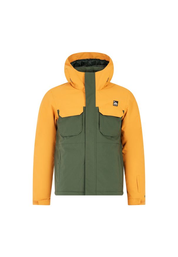 Kurtka narciarska Protest Kajo. Kolor: zielony. Sezon: zima. Sport: narciarstwo