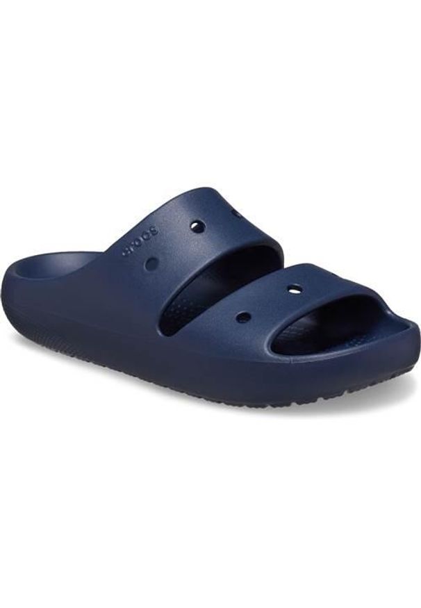 Klapki damskie Crocs Classic V2. Kolor: niebieski. Materiał: syntetyk, materiał