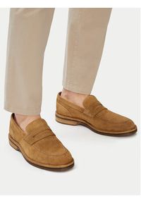 Clarks Półbuty Aldwin Step 26186450 Brązowy. Kolor: brązowy. Materiał: zamsz, skóra #4