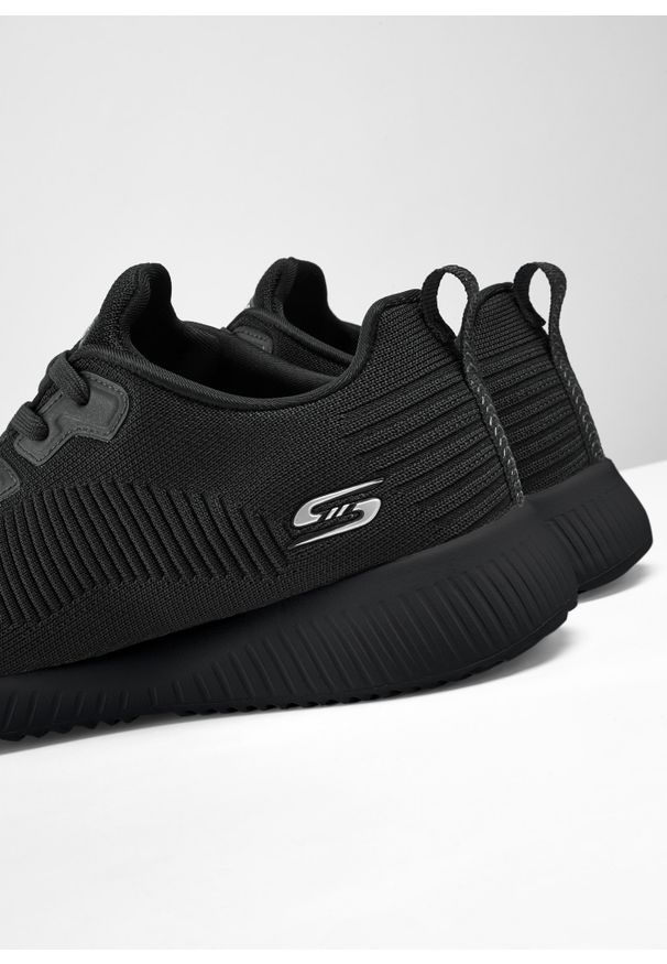 bonprix - Sneakersy Skechers z pianką memory. Okazja: na co dzień. Kolor: czarny