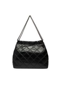 Tory Burch Torebka Fleming Soft Distressed Hobo Bag 165170 Czarny. Kolor: czarny. Materiał: skórzane #4