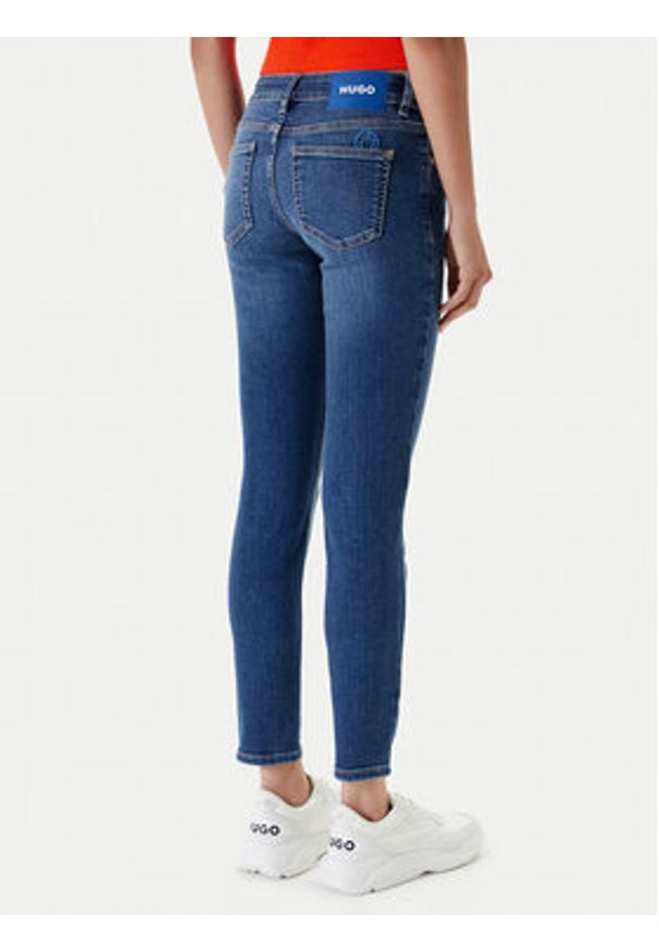 Hugo - HUGO Jeansy Garuka_B 50544493 Niebieski Skinny Fit. Kolor: niebieski
