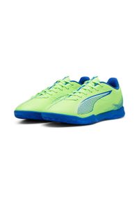 Puma - Buty piłkarskie PUMA Ultra 5 Play IT. Kolor: zielony, niebieski, wielokolorowy. Sport: piłka nożna