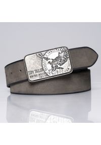 Tom Tailor - TOM TAILOR PASEK SKÓRZANY SOPO-TT435 40 mm Ledergürtel RO2251 0790. Materiał: skóra. Wzór: paski. Styl: klasyczny, elegancki, rockowy #7