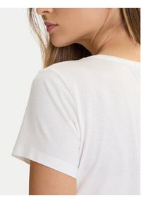 Morgan T-Shirt 252-DMIO Biały Slim Fit. Kolor: biały. Materiał: bawełna #5