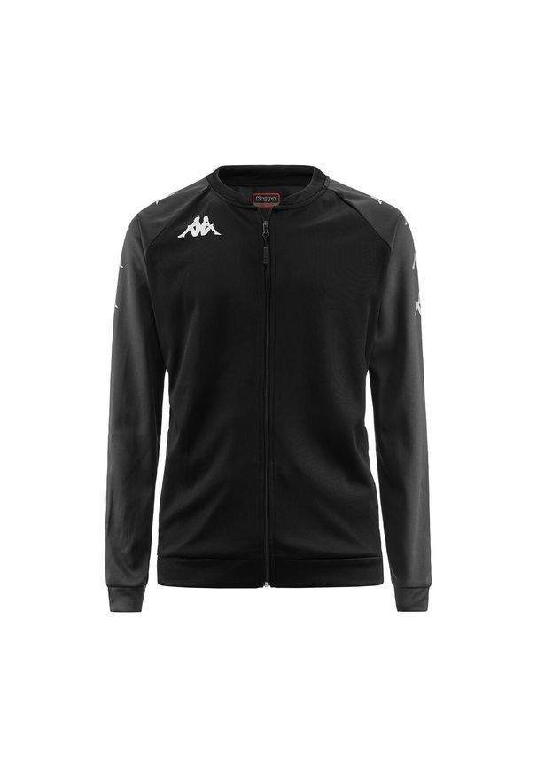 Kurtka dziecięca Kappa Verone. Kolor: szary, czarny, wielokolorowy. Sport: fitness, piłka nożna