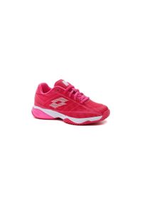 LOTTO - Buty do tenisa dziecięce Lotto MIRAGE 300 ALR JR vivid fuchsia. Kolor: różowy. Sport: tenis