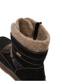 Remonte Trzewiki CEO-D0C77-02 Czarny. Kolor: czarny. Materiał: skóra, zamsz #5