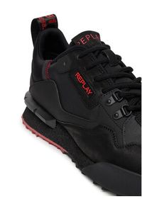 Replay - REPLAY Sneakersy GMS1P.000.C0065L Czarny. Kolor: czarny. Materiał: skóra #3