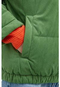 United Colors of Benetton kurtka damska kolor zielony zimowa. Kolor: zielony. Sezon: zima #5
