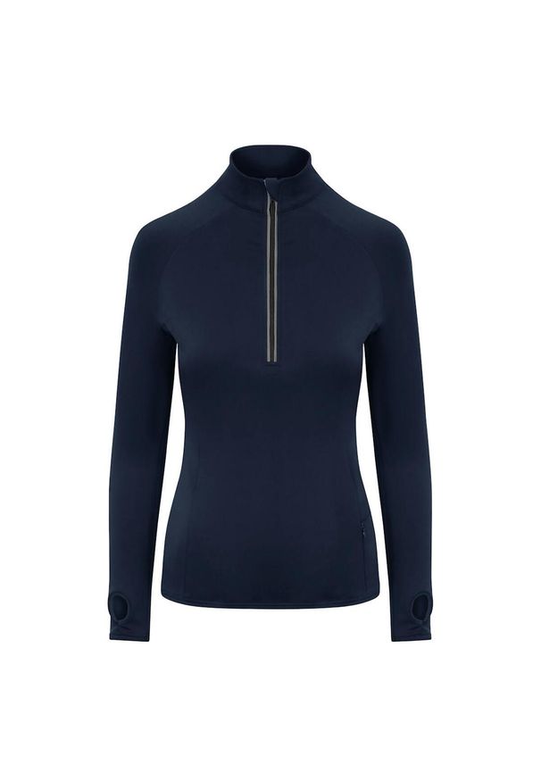 JUST COOL - Bluza Damska CoolFlex Half Zip Top. Kolor: niebieski