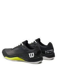 Wilson Buty do tenisa Rush Pro 4.0 Clay WRS332120 Czarny. Kolor: czarny. Materiał: materiał. Sport: tenis