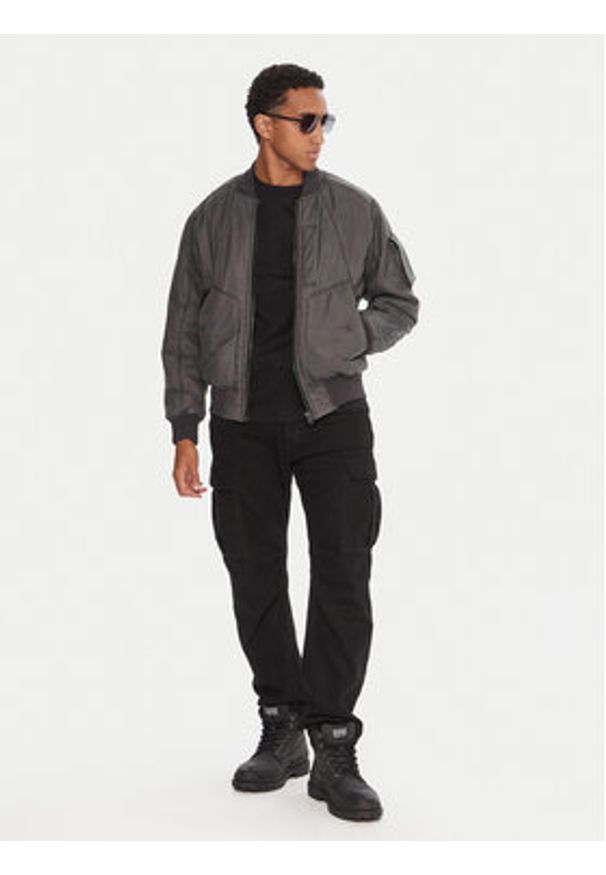 G-Star RAW - G-Star Raw Spodnie materiałowe Contor 3D D27049-D491 Czarny Regular Fit. Kolor: czarny. Materiał: bawełna