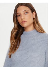 Guess Sweter W4BR25 Z3BH0 Niebieski Regular Fit. Kolor: niebieski. Materiał: syntetyk #4