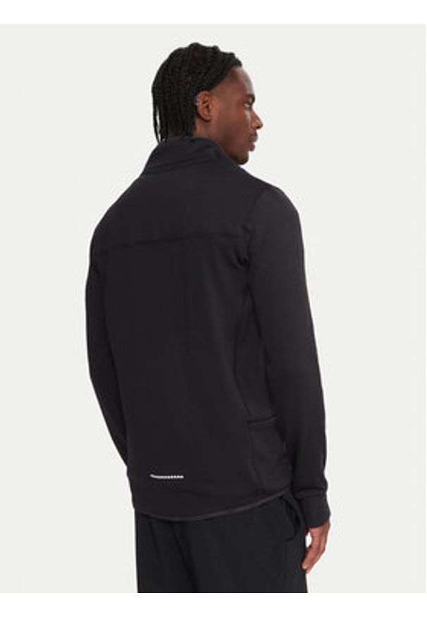 Quiksilver Bluza techniczna Steep Point EQYPF03078 Czarny Slim Fit. Kolor: czarny. Materiał: syntetyk